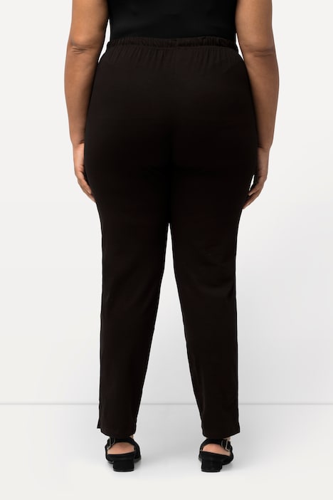 Hose, Slimfit, Gummibund, Seitenschlitze, bis Gr. 66/68