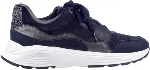 33000.1.219 Golden Gate Xsensible blauw combi - maat 38 veterschoen blauw combi - maat 38 Calandschoen
