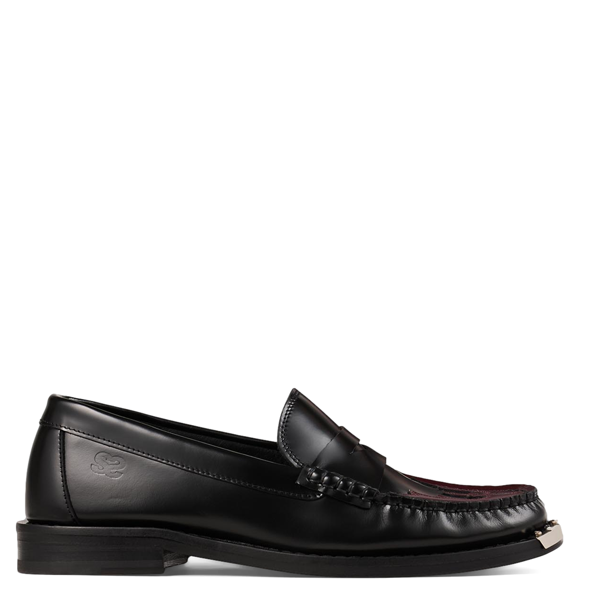 Mocassins en cuir | Noir