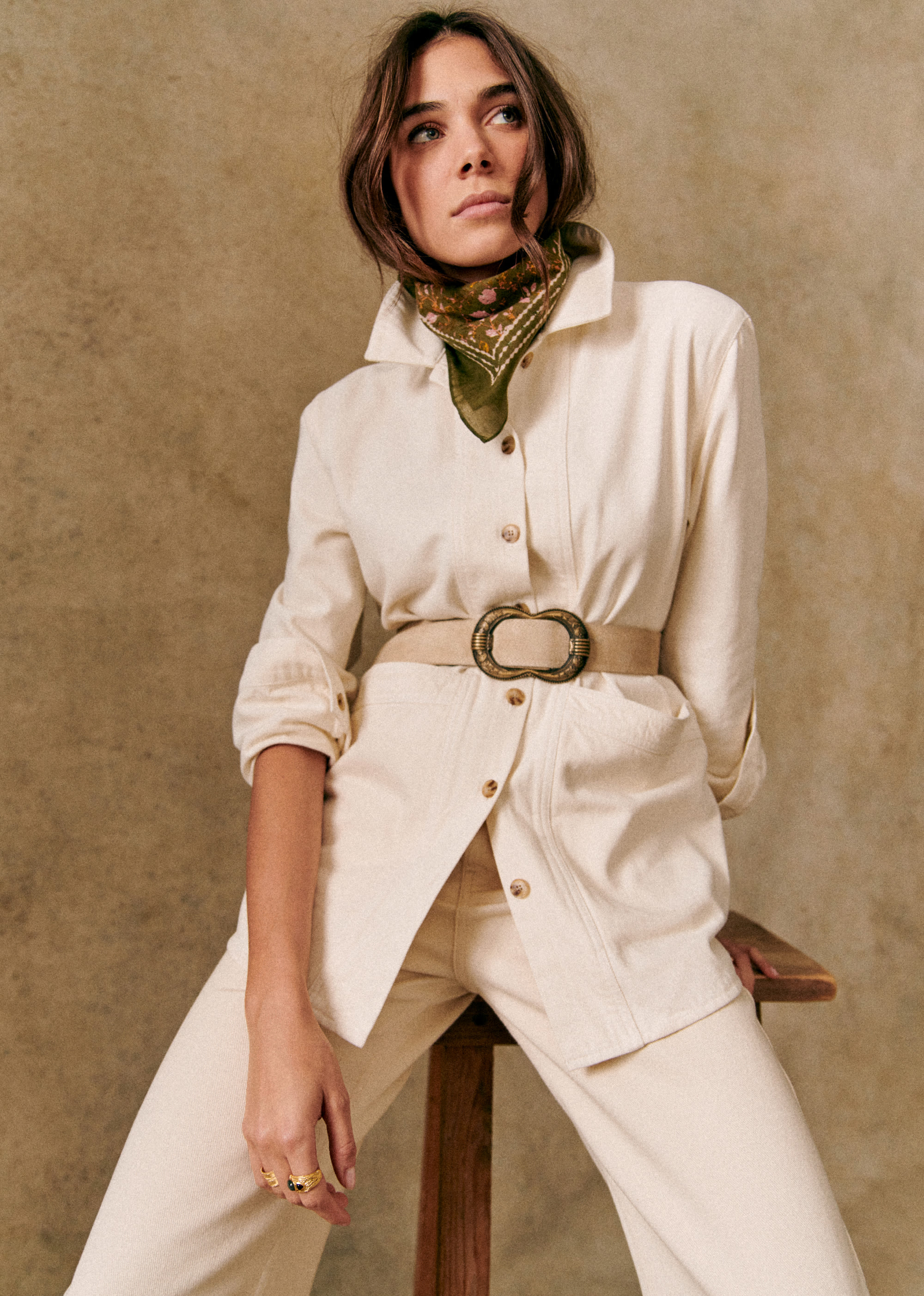 Veste Will - Ecru Uni - E-SHOP/VESTES 5905718