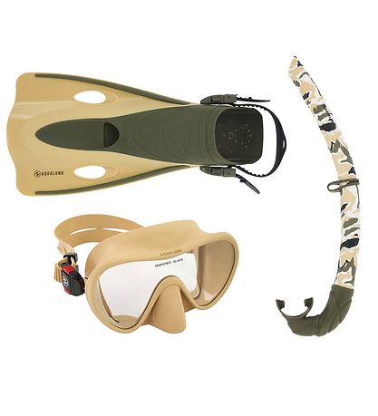 Aqua Lung Schnorchelset - Nabul - Sand/Olive