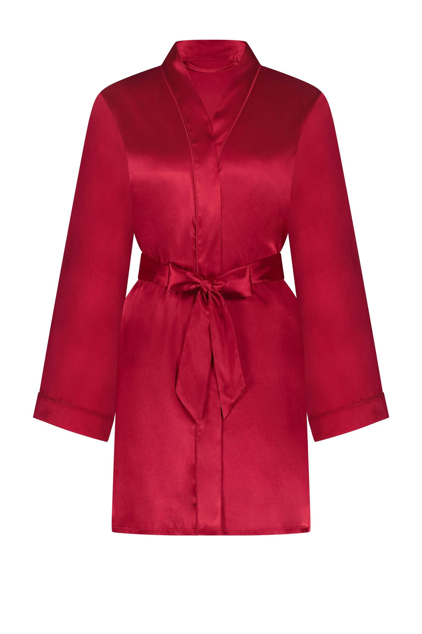 Hunkemöller satijnen kimono rood