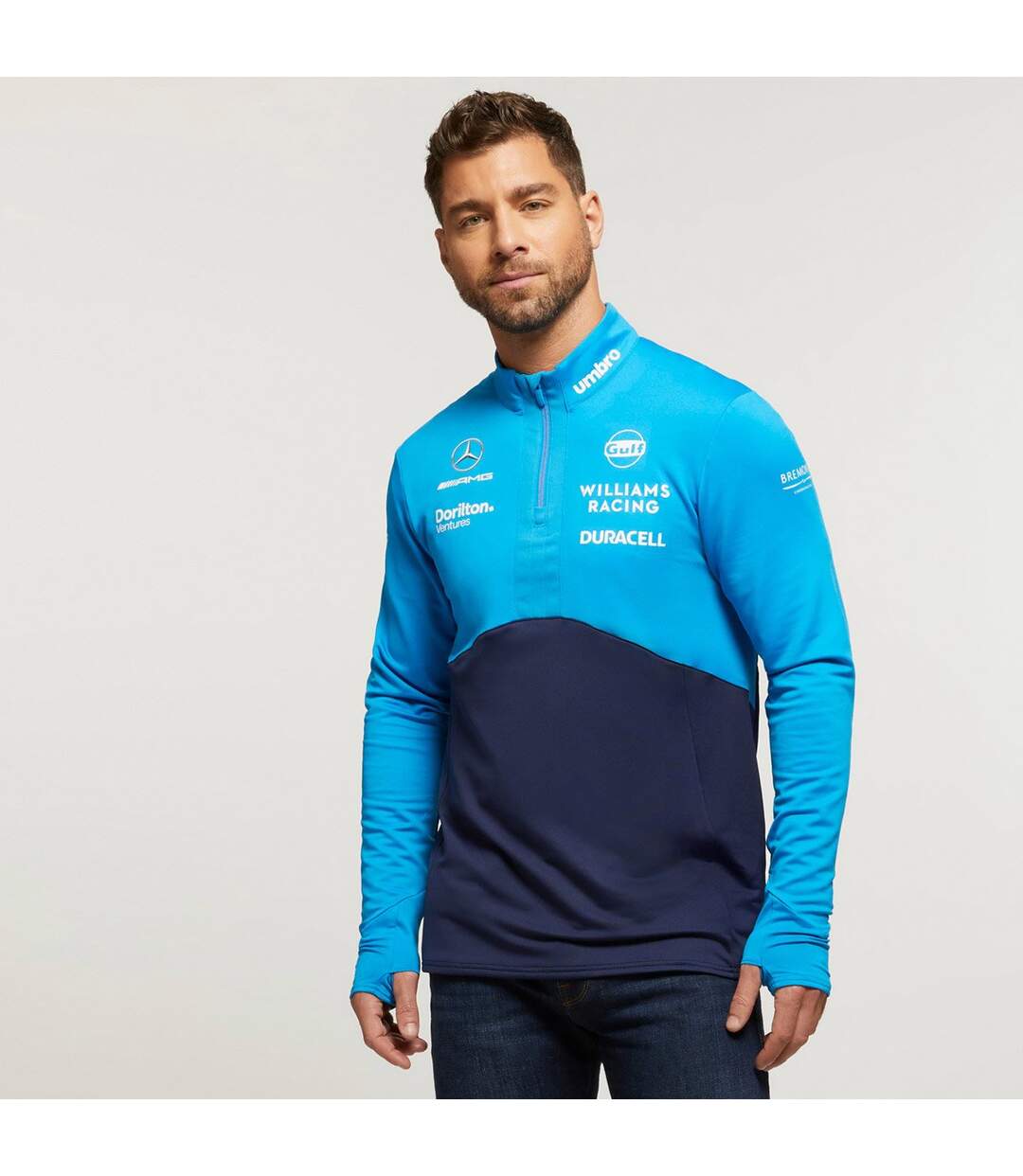 Umbro - Haut de sport - Homme (Bleu violacé / Bleu clair) - UTUO1294