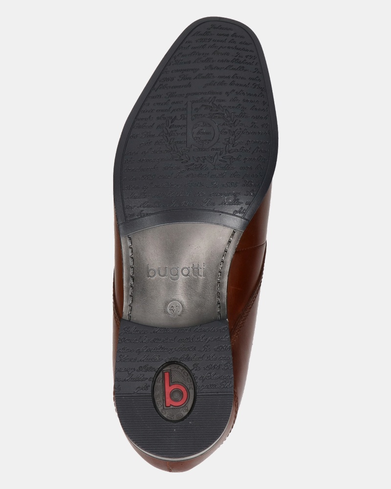 Bugatti Mattia Lage nette schoenen  - cognac
