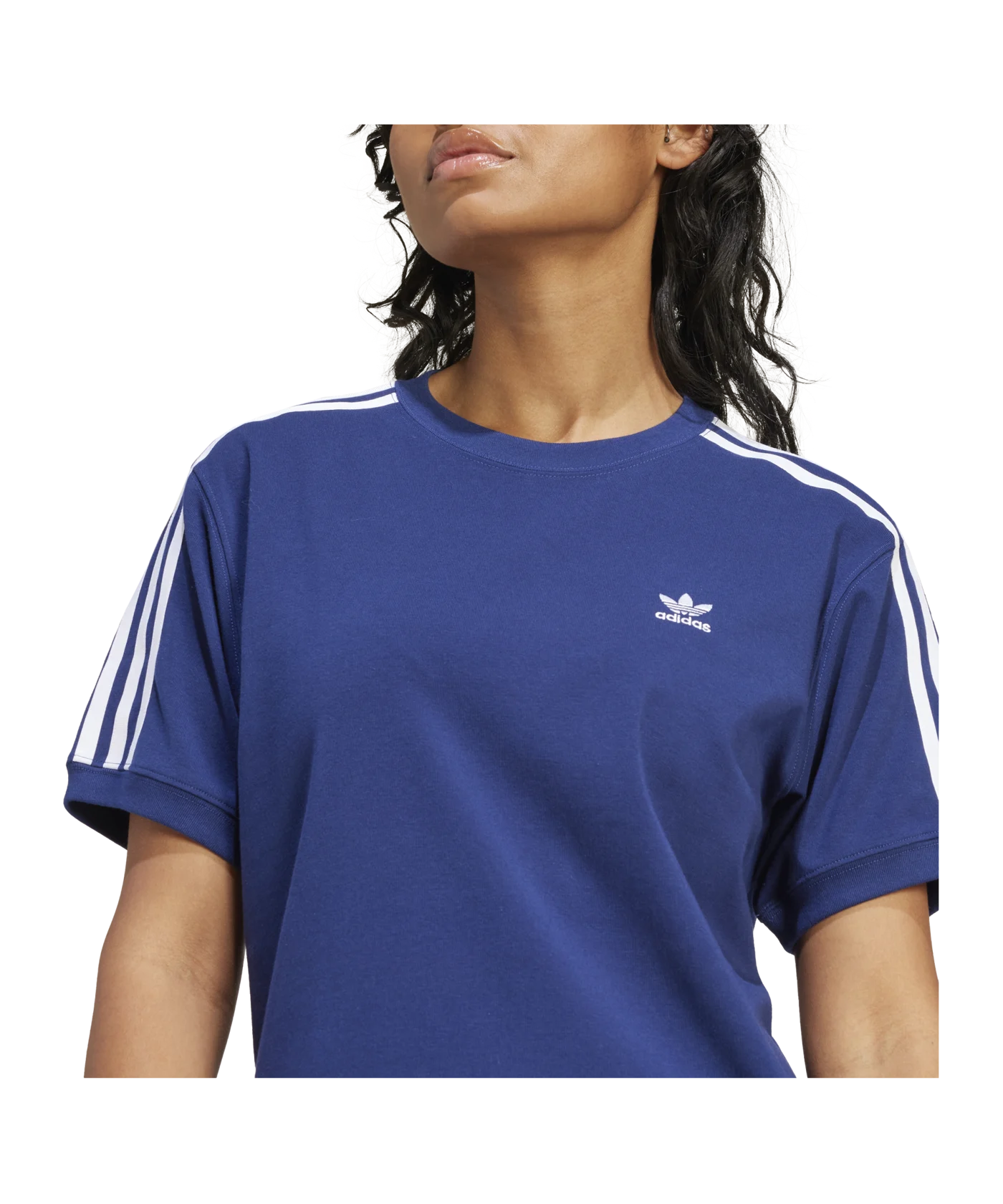 adidas Originals 3-Stripes Baby T-Shirt Damen Blau