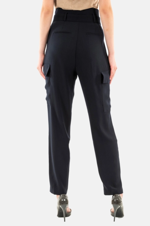 Pantalons morgan 242-prour.f marine