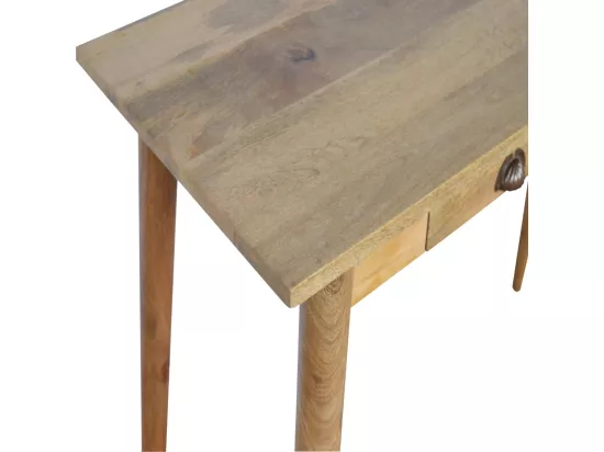 Bureau nordique à 2 tiroirs.