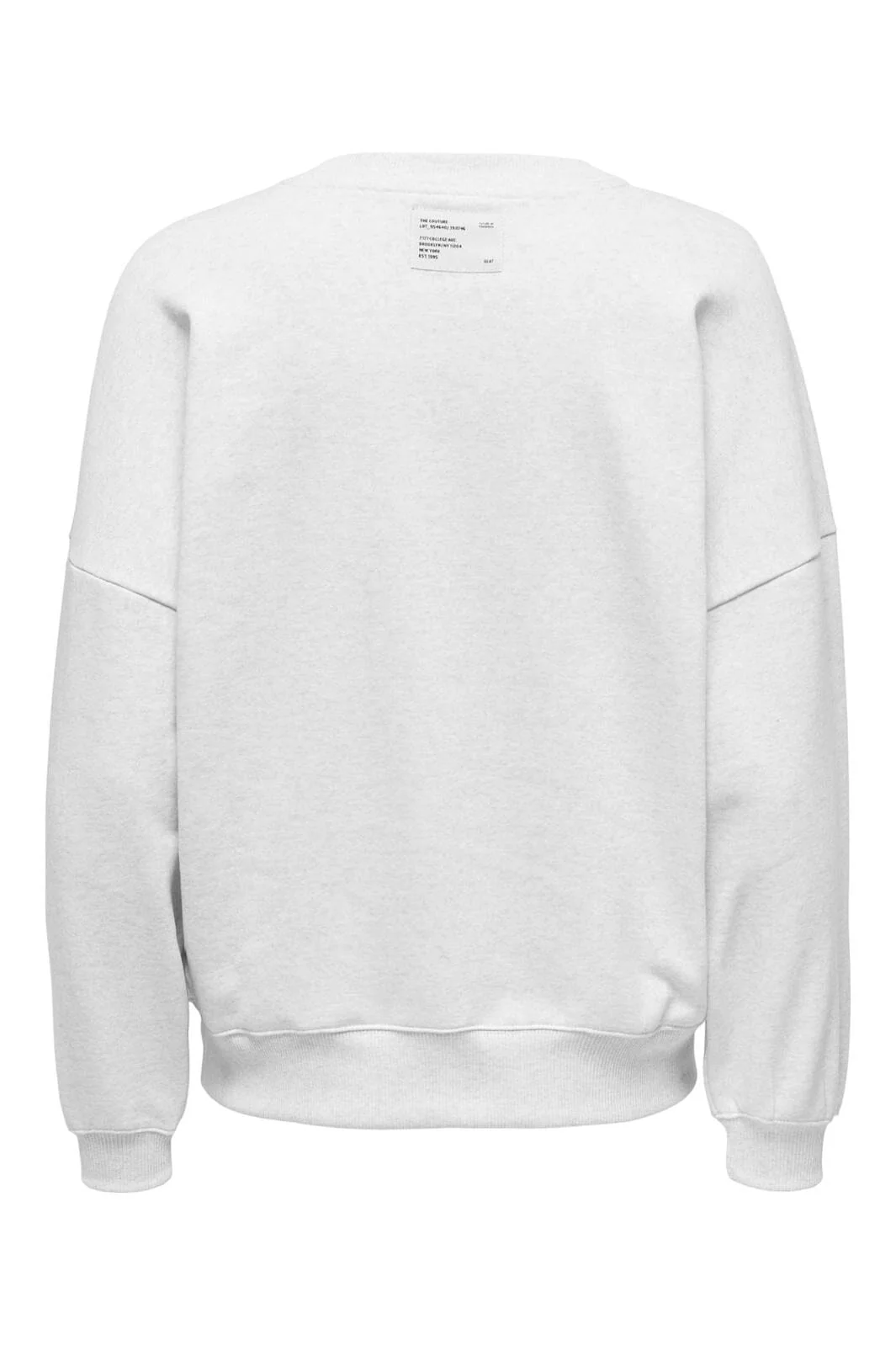 Only Onlwendie L/S Basket O-Neck Swt 4581869 light grey melange championship labels brooklyn