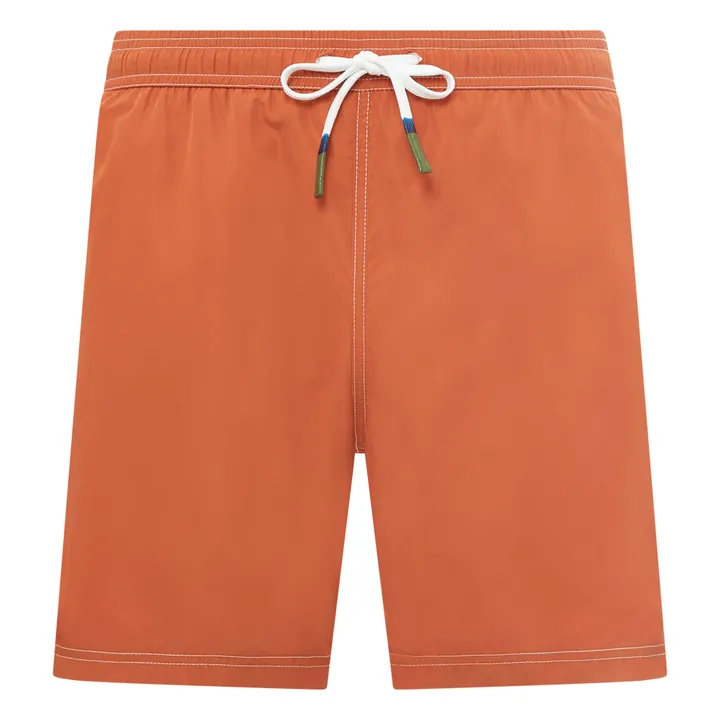 SMALLABLE BASICS Short De Bain Homme en Polyester Recyclé | Camel