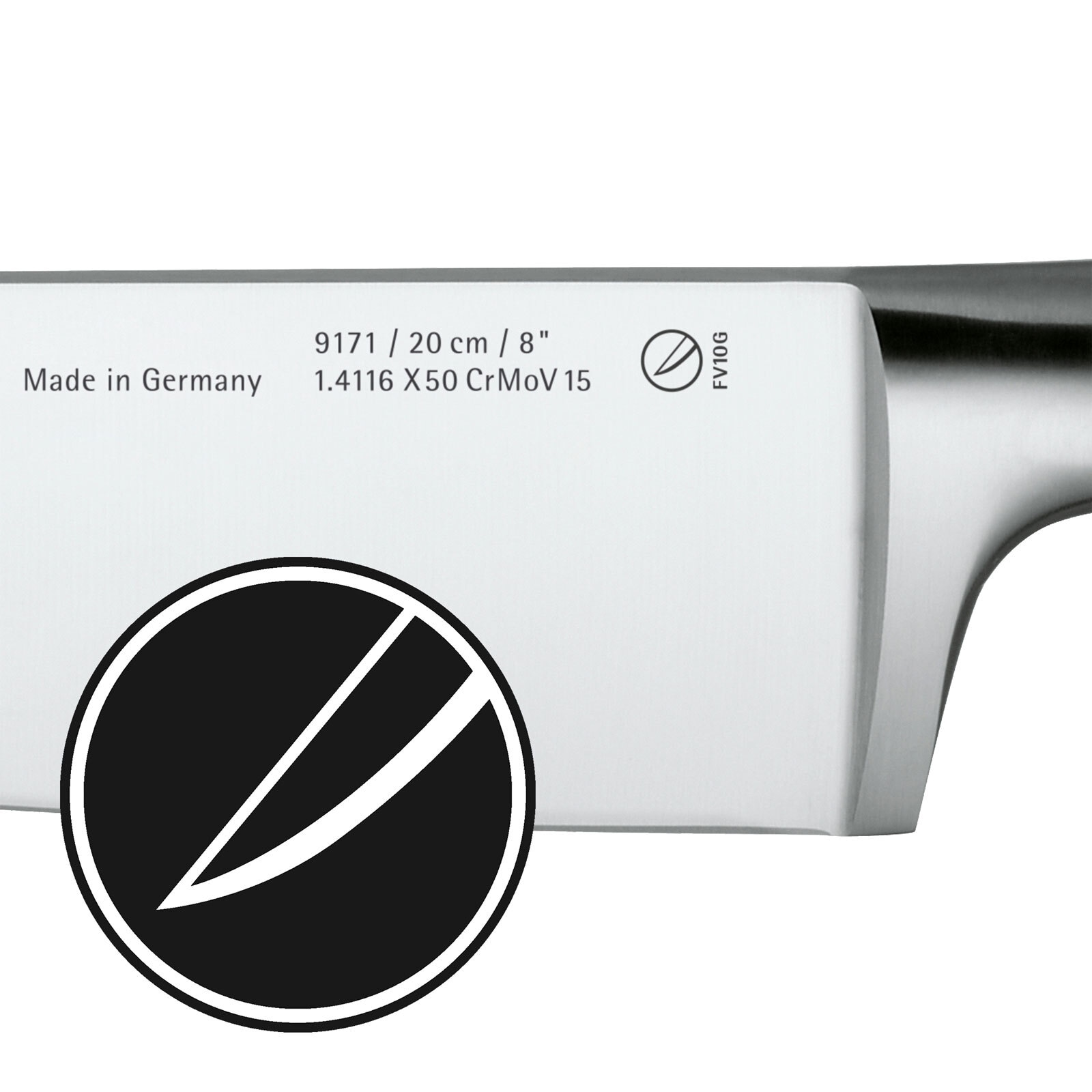 WMF Brotmesser SPITZENKLASSE 31 cm Edelstahl/ Kunststoff