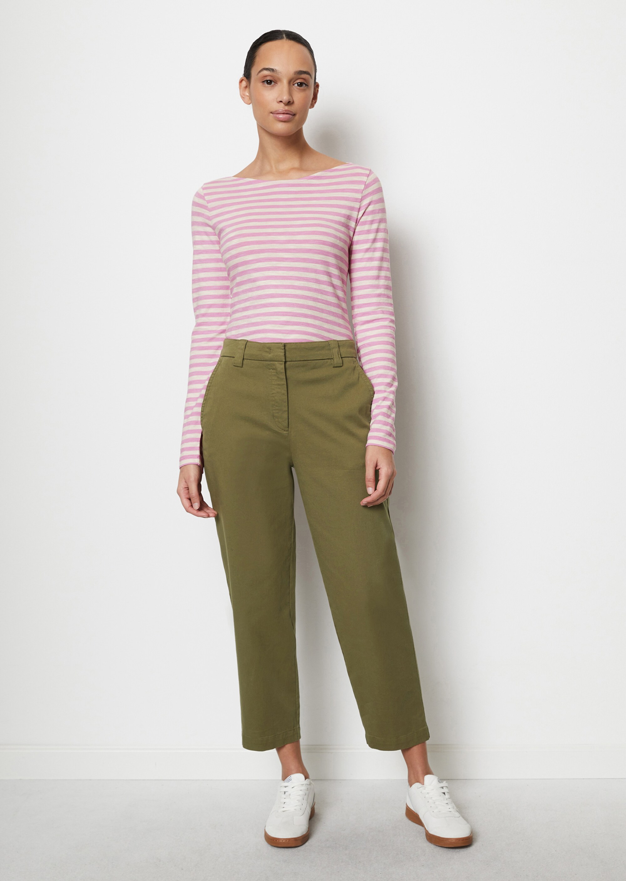 Longsleeve aus Organic-Cotton-Slub-Jersey