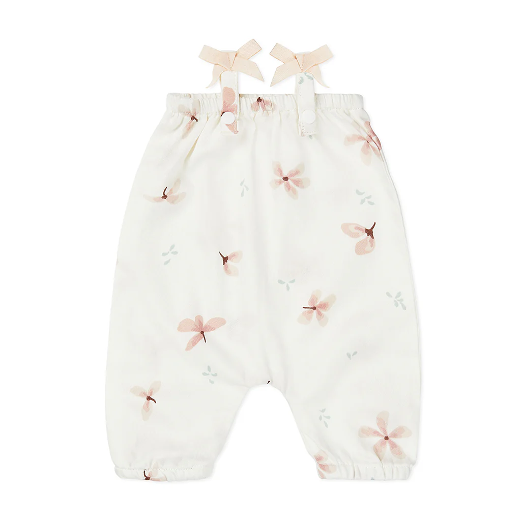 Dukke Buksedragt - GOTS Windflower Creme