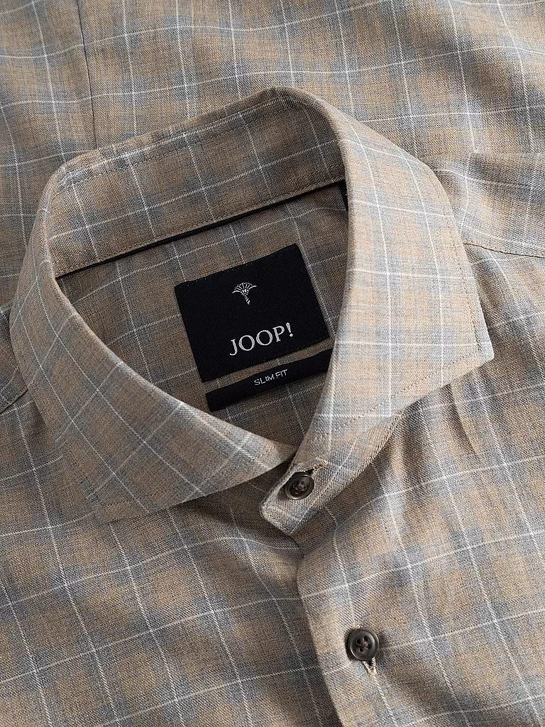 JOOP Hemd Slim Fit beige