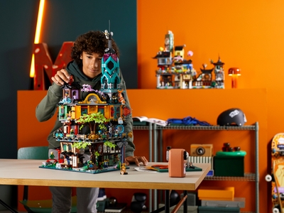 LEGO NINJAGO® stadstuinen (71741)