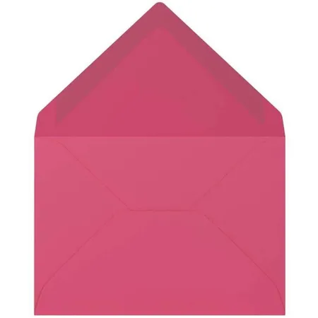 Rössler Coloretti Briefumschläge, 80 g/m², C7, rosa, 5 Stück