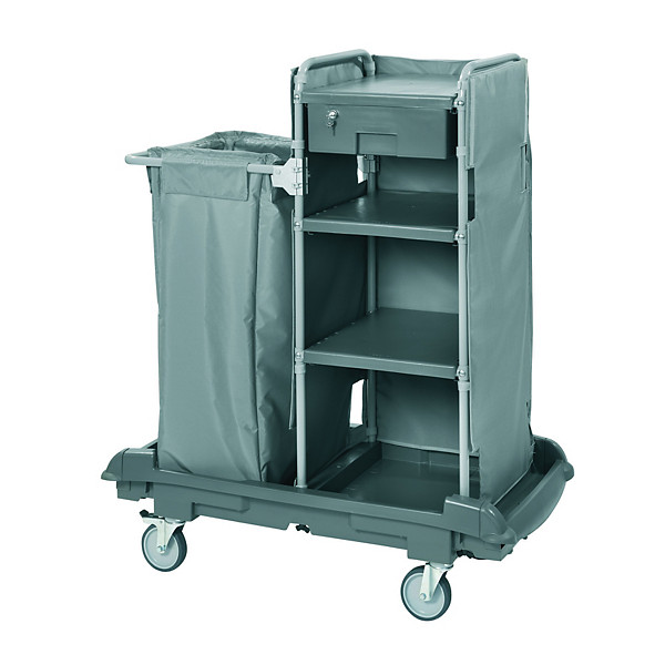 Chariot à linge Guialto Capri 1 Caréné gris L 110 x l 55 x H 131 cm