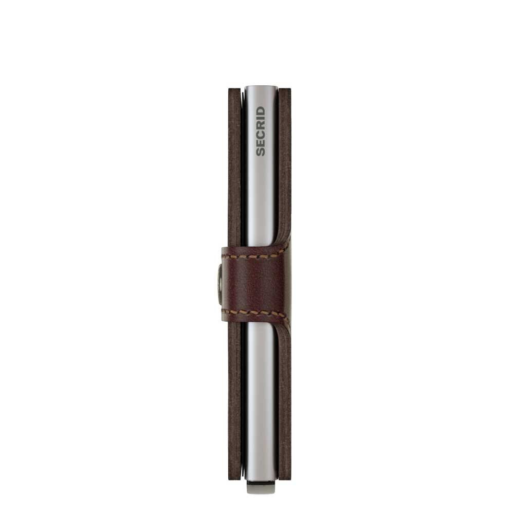 Secrid Miniwallet Portemonnee brown dark