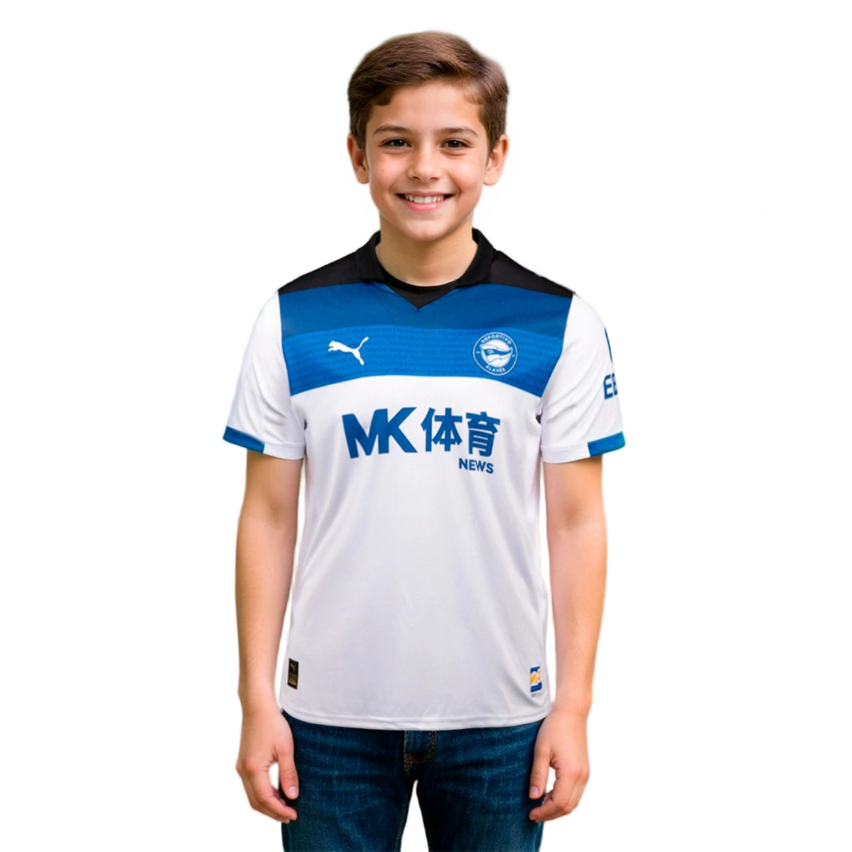 Camisola Puma Alaves Segundo Equipamento 2025-2026 Criança