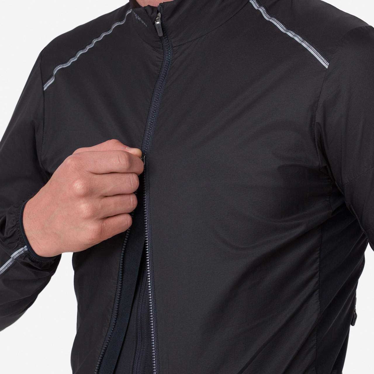 Brevet Element Wind Jacket Herre Black/Grey
