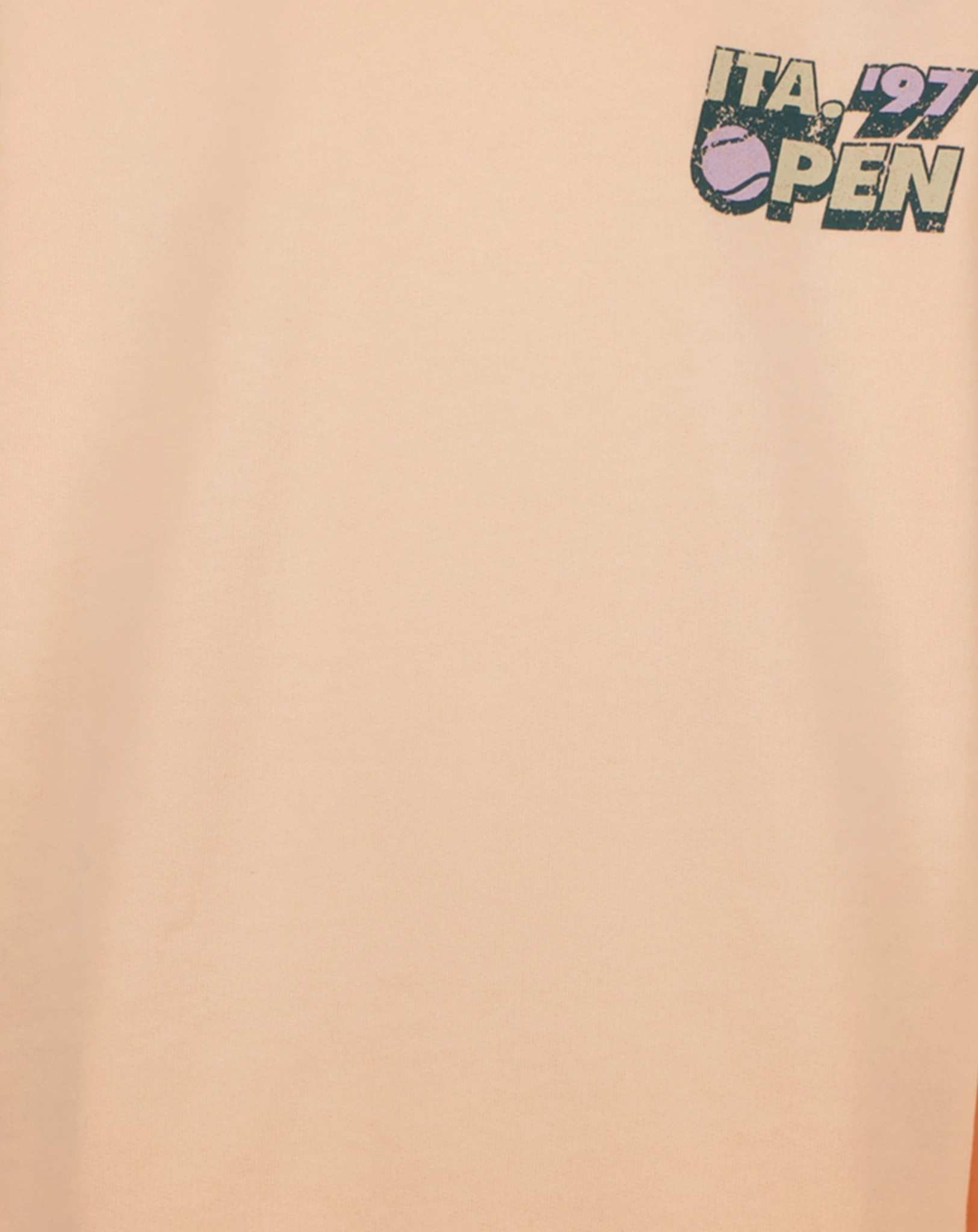Sweatshirt NEOR in soft neon orange