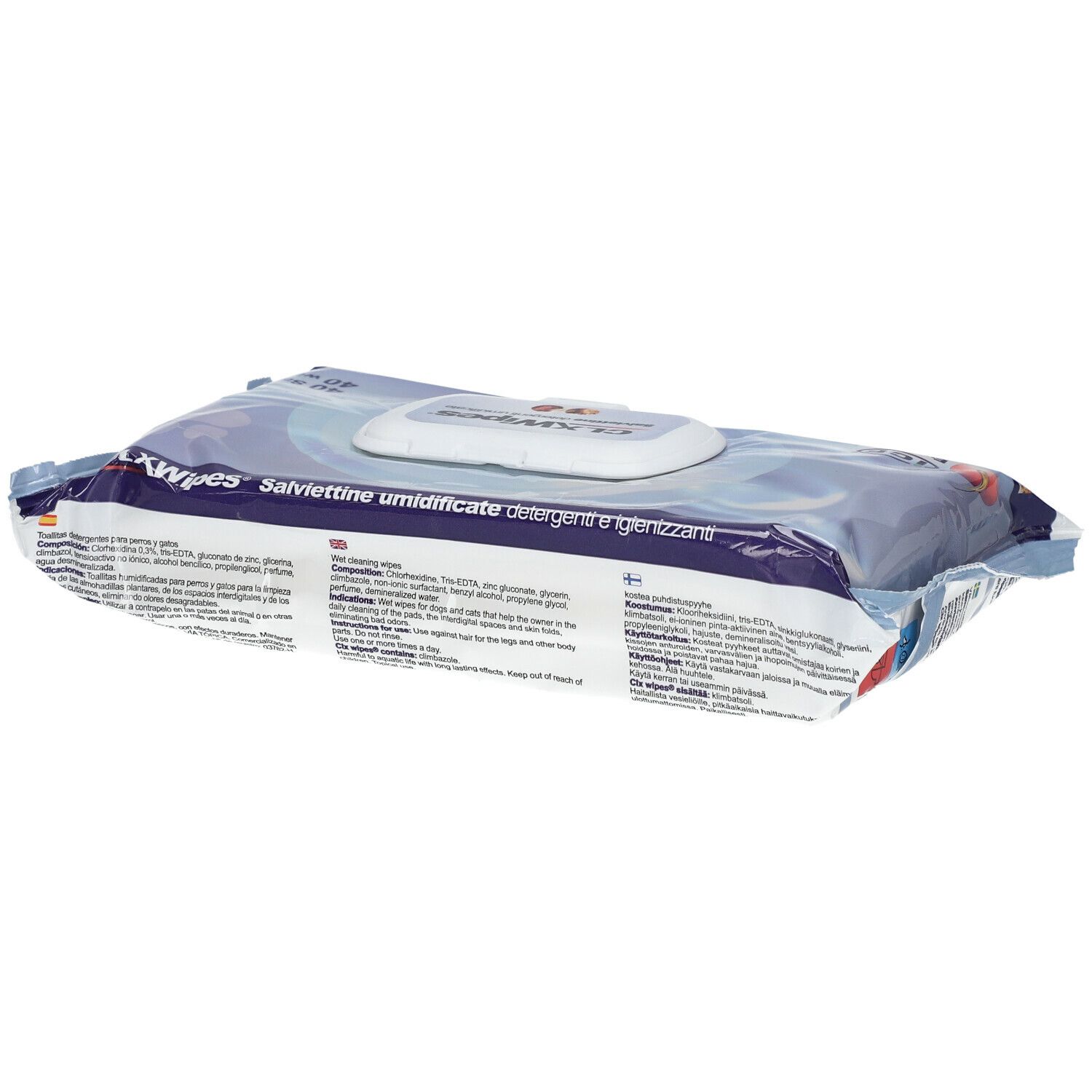CLX Wipes® Feuchte Reinigungstücher für Hunde und Katzen
