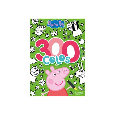 Peppa Pig - 300 colos - Livre à colorier