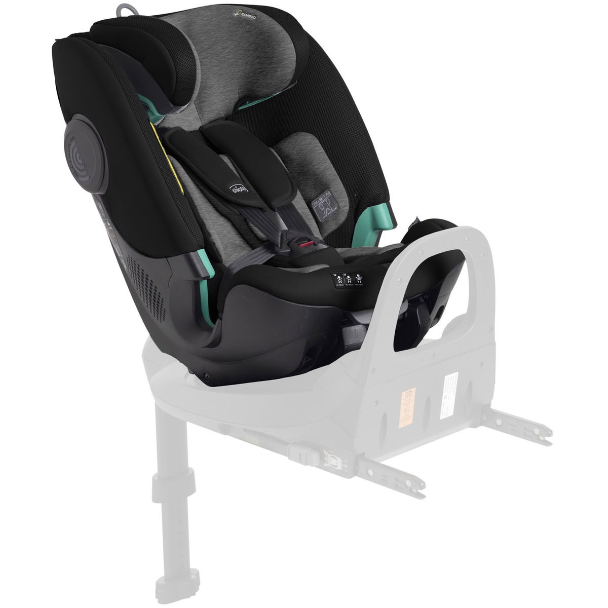 ChiccoChicco   FullSeat 360 i-Size ohne Basis black satin