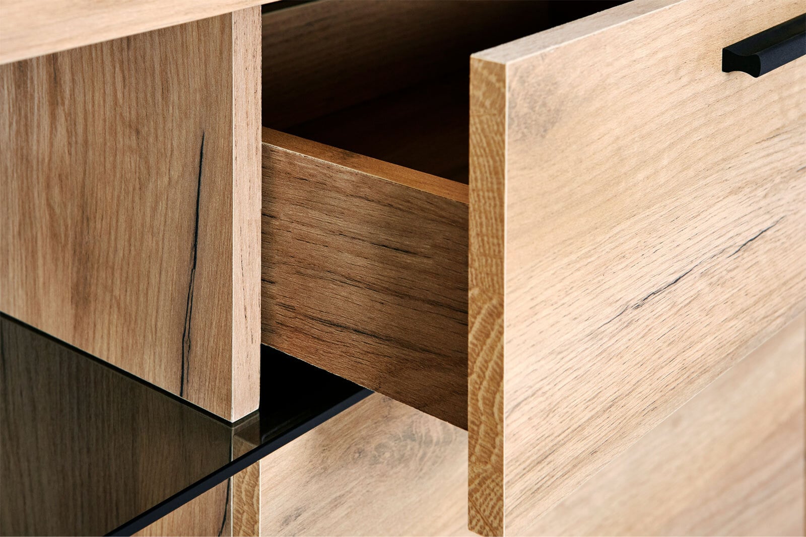 Winkelschreibtisch 142 x 140 x 74 cm Holznachbildung braun