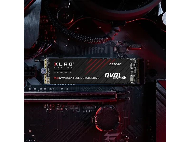 SSD 4TB PNY M.2 PCI-E NVMe XLR8 CS3040 Gen.4 detailhandel