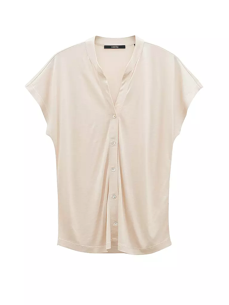 SOMEDAY Blusenshirt KEDINA DETAIL creme