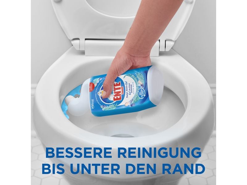 WC-Ente WC-Reiniger Total Aktiv Gel Ocean Wave 3 x 750 ml Flüssiger Toilettenreiniger