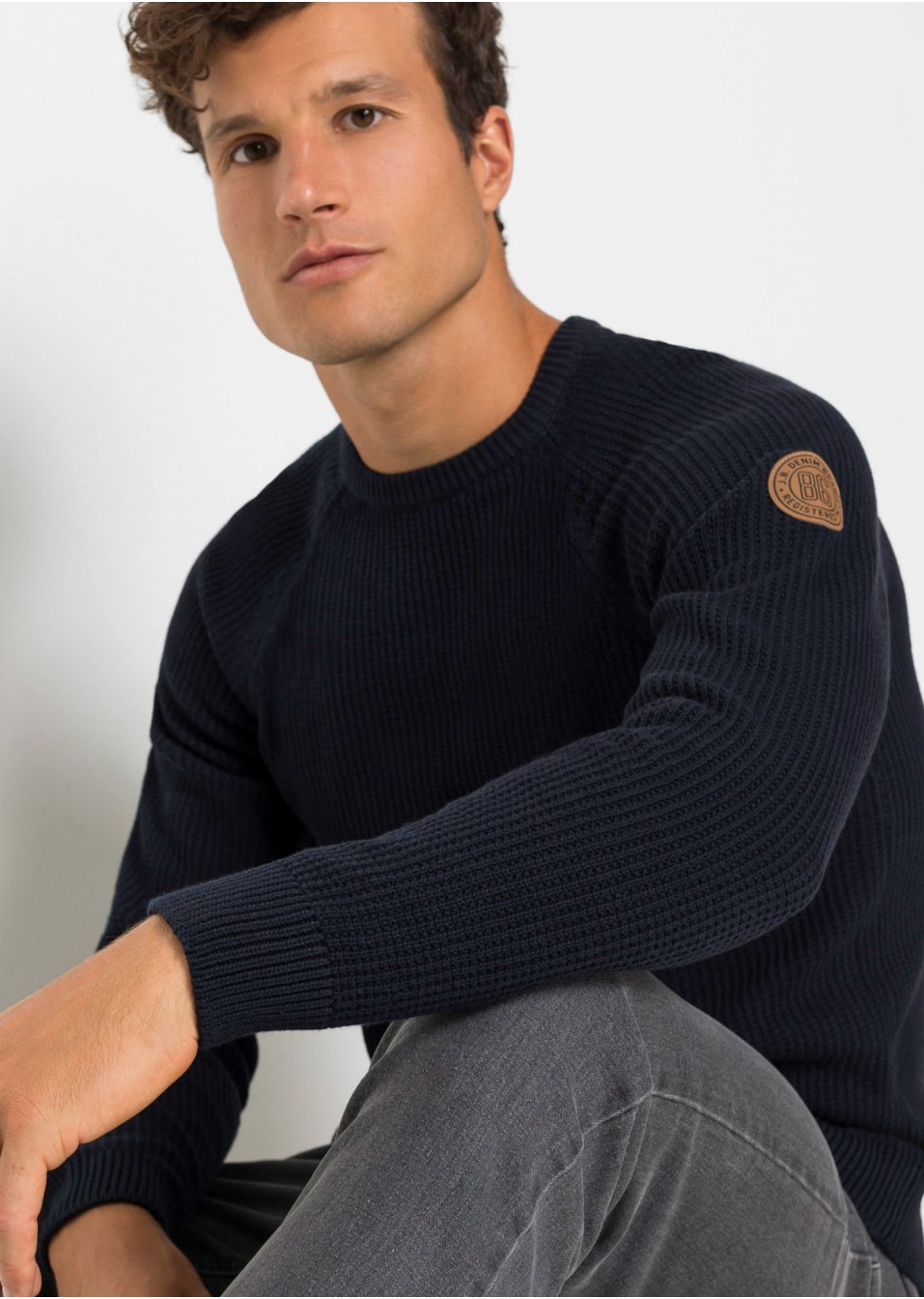 Pull avec coton recyclé