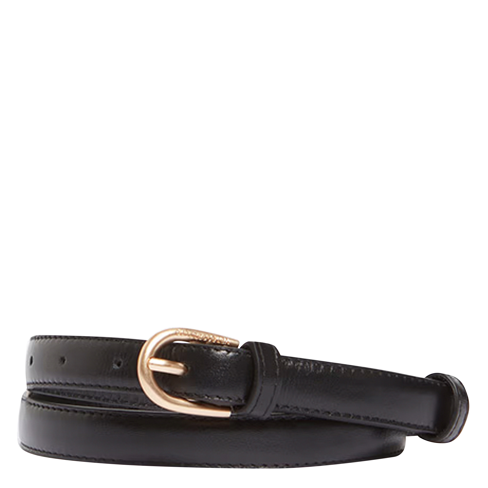 Ceinture en cuir | Noir