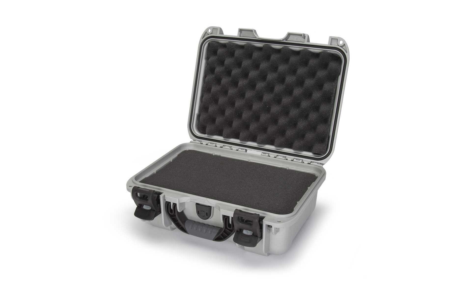 Kunststoffkoffer 915 - mit Schaum Silber<br>Leichter, wasserdichter und robuster Hartschalenkoffer