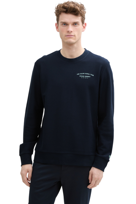 Tom Tailor blauwe heren t-shirt
