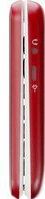 Doro 2820 Eenvoudige Senioren Klaptelefoon 4G Rood/Wit