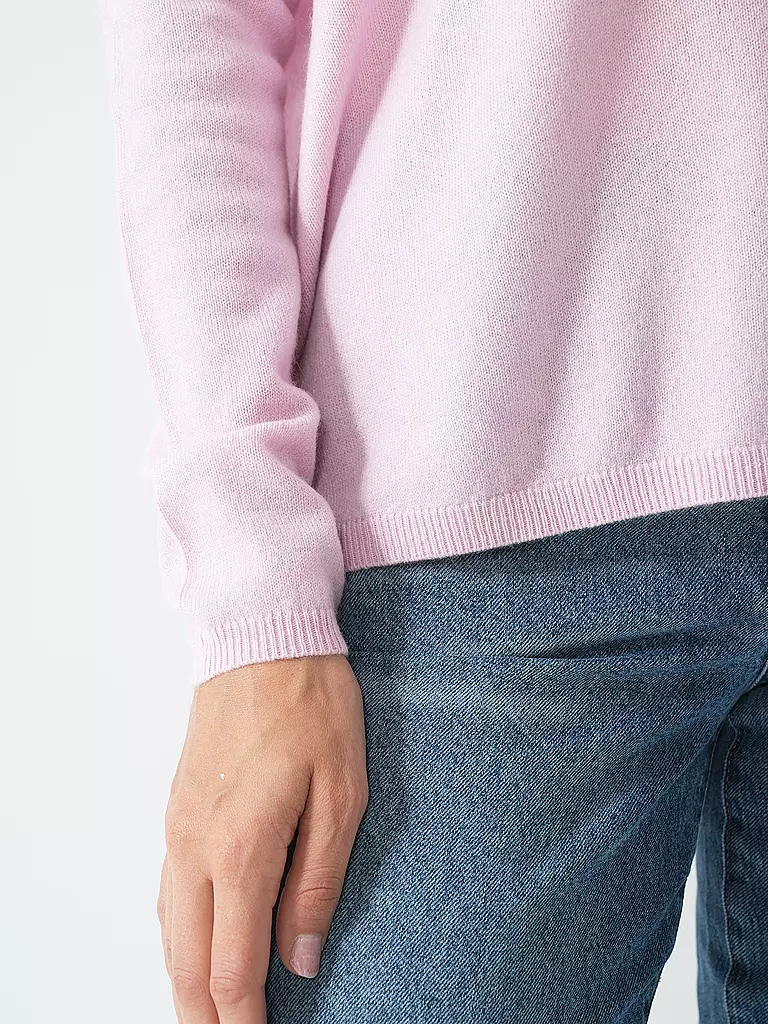 LES TRICOTS DE LEA Kaschmirpullover MONJAKOE rosa