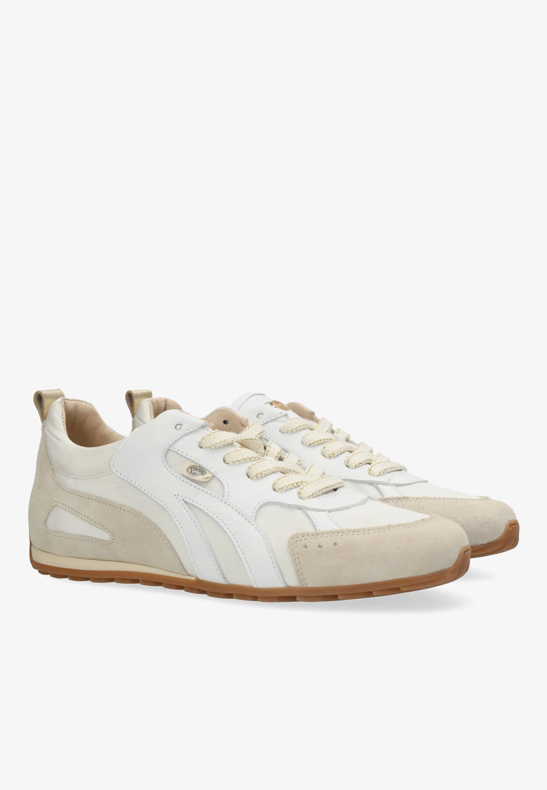 UTA MORE Sneaker leather nylon White