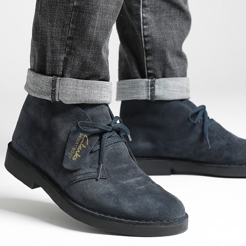 Chaussures Desert Boots Evo Navy Suede
