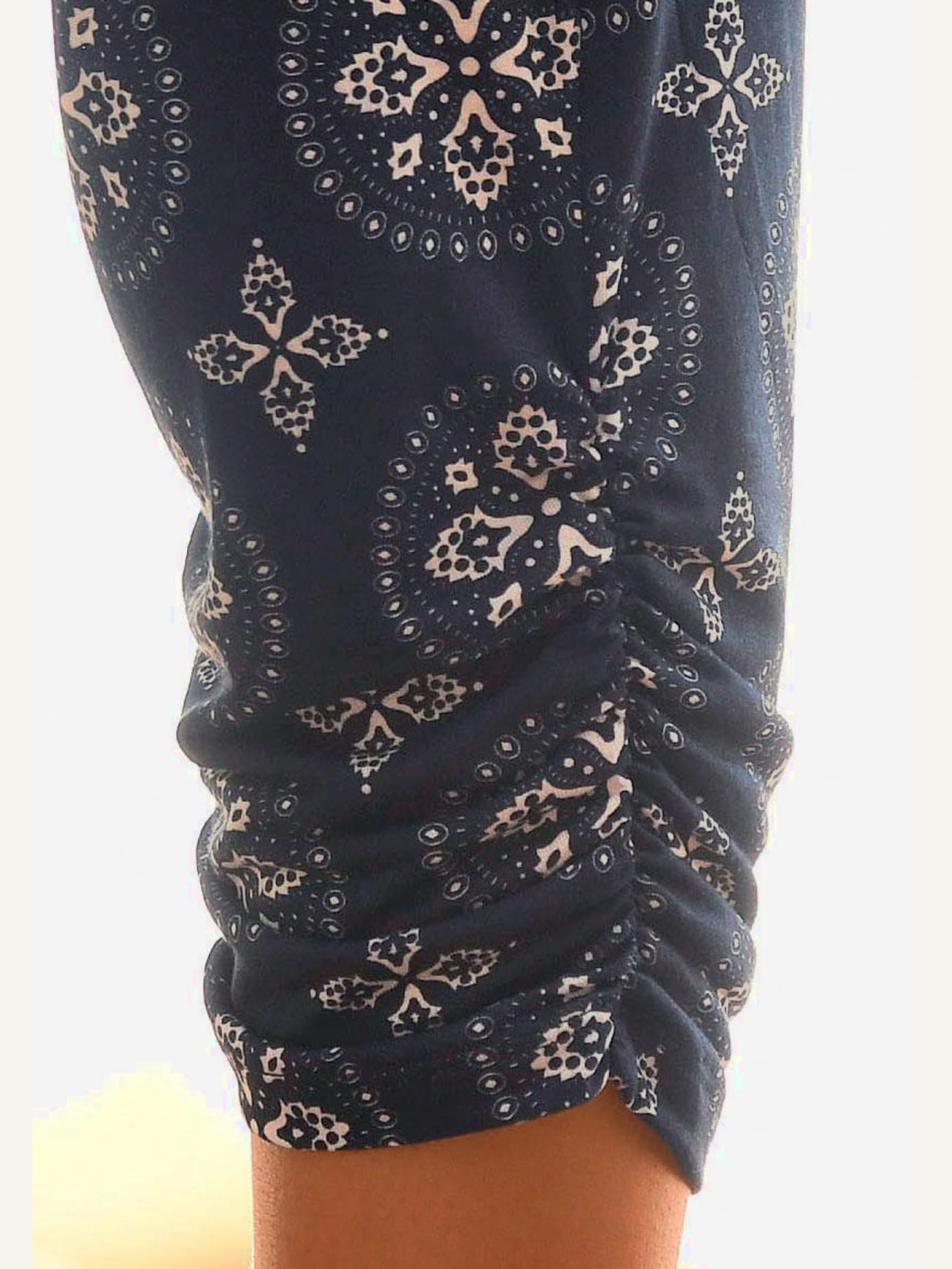 Corsaire de plage pantalon d'été en viscose douce
