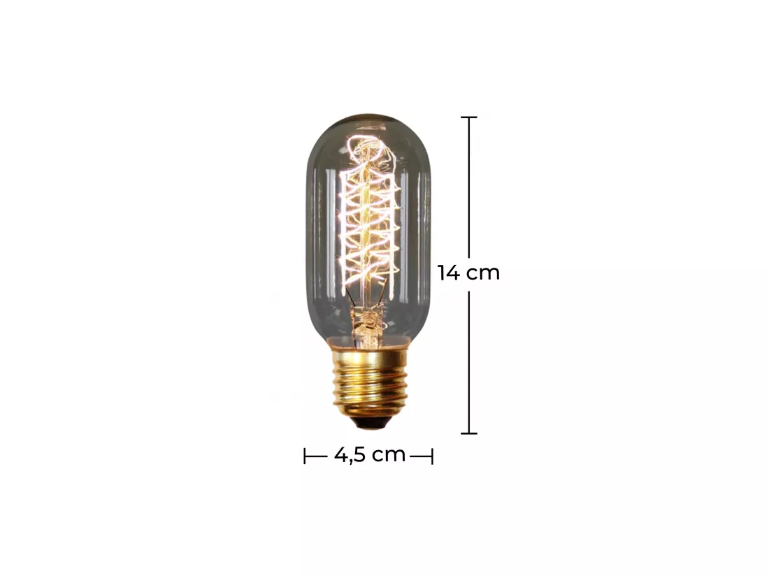 Ampoule Edison Vintage - Valve Transparent