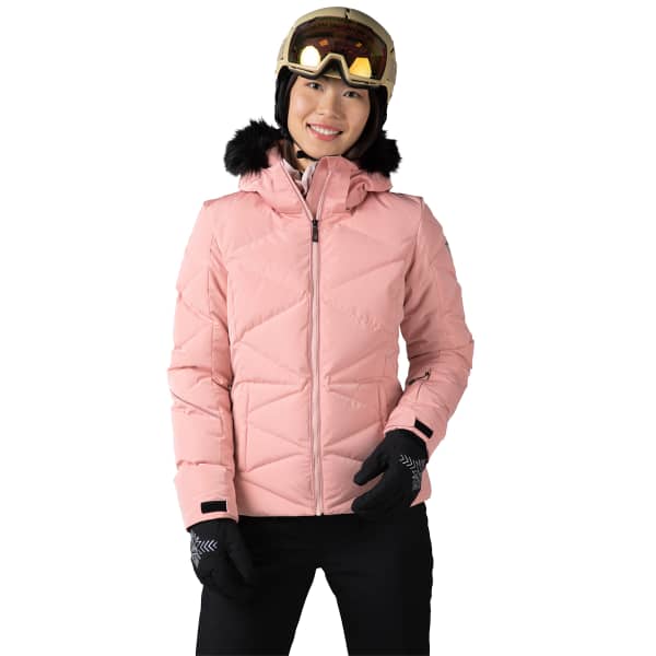 Veste de ski ROSSIGNOL W STACI JKT PASTEL PINK