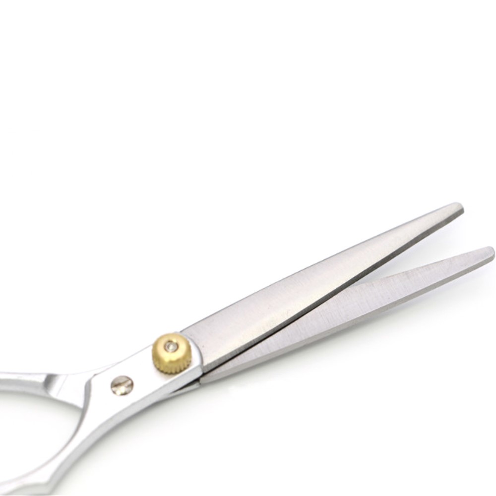 (2-tlg. Set) 15cm Edelstahl Haarscheren Coiffeur Set mit Modellierschere und Coiffeurschere