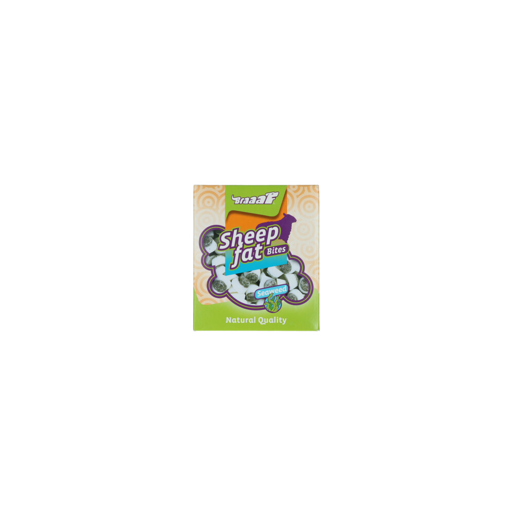 Braaaf Schapenvet Bites met Zeewier245 gr