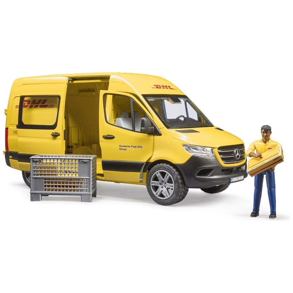 Bruder Mercedes-Benz Sprinter DHL Van With Driver
