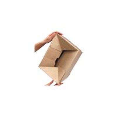 Boîtes d'expédition CP 141 - 22.9 cm x 16.4 cm x 5-11.5 cm - A5 - brun - Colompac