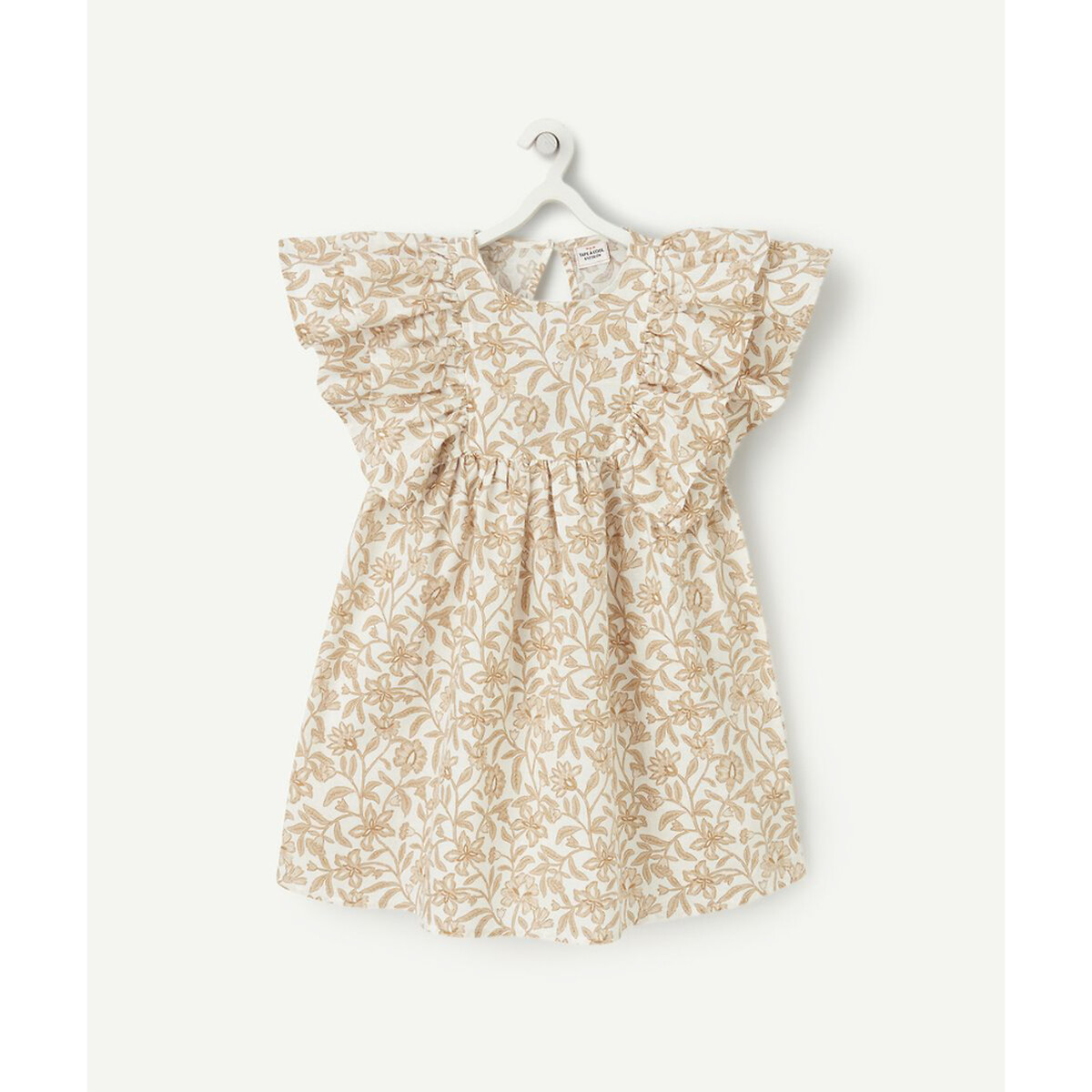 TAPE A L'OEIL<br>Vestido estampado com mangas curtas