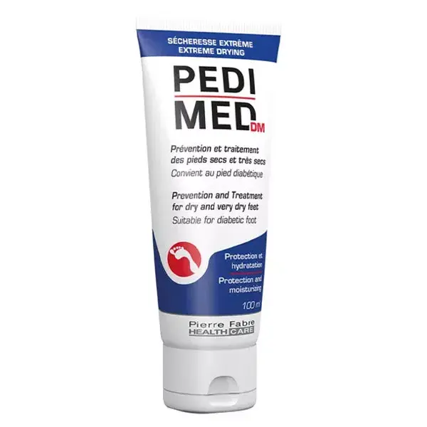 Pedimed Creme para Pés Ressecados Extremos para a Prevenção e Tratamento de Pés Ressecados 100ml