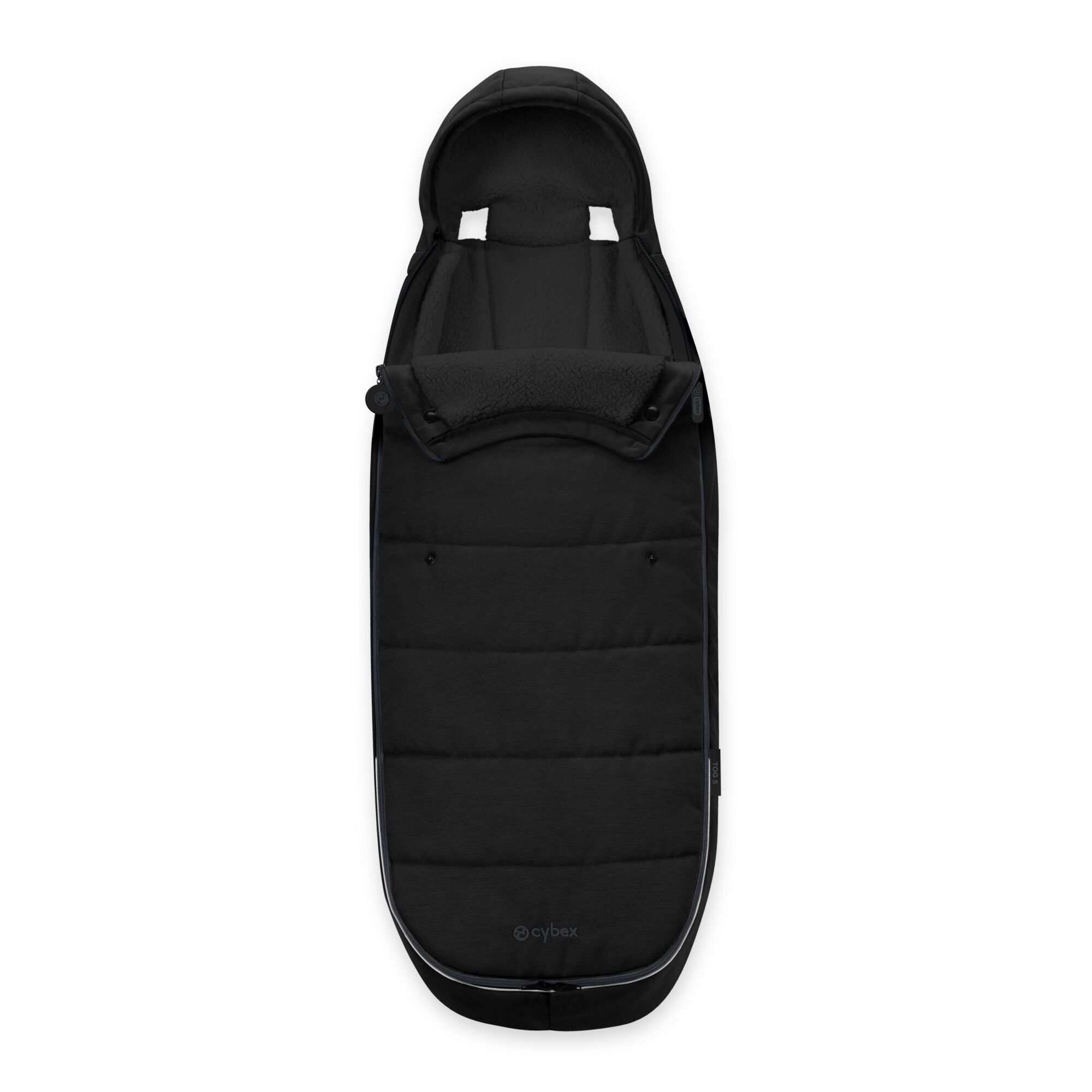 Gold Fußsack Black