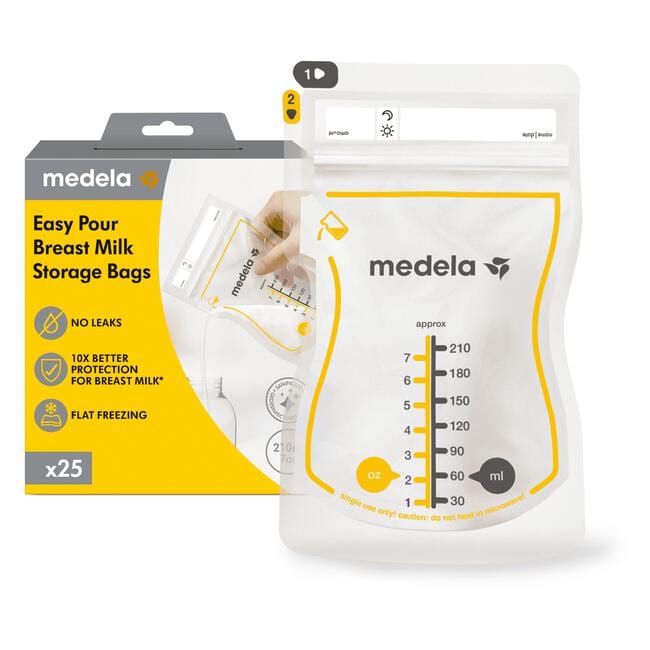 Medela Moedermelkbewaarzakjes met schenktuit 25 stuks